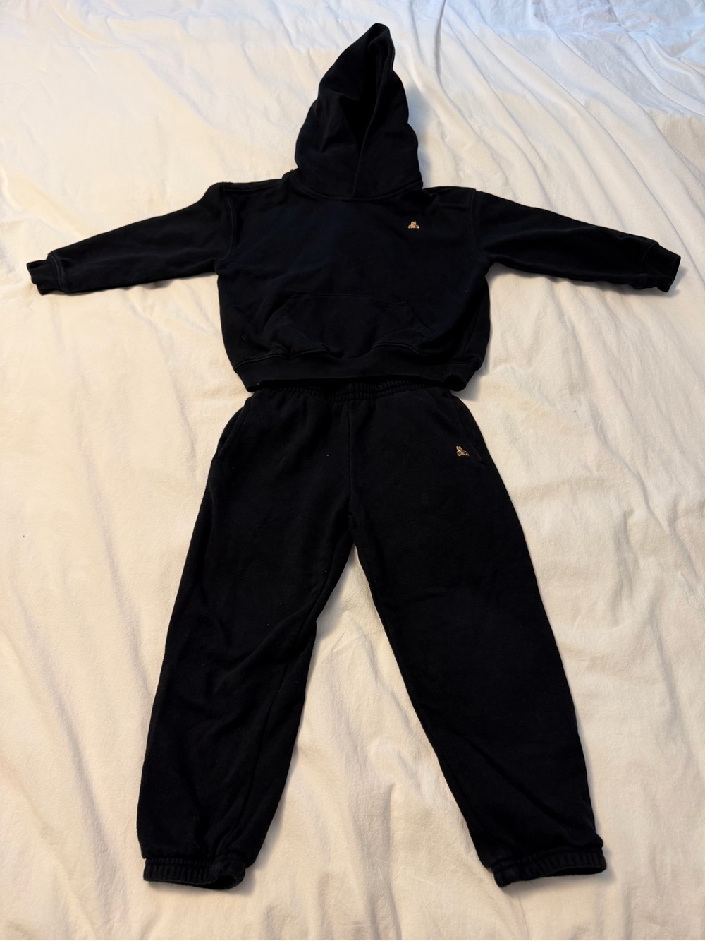 GAP Kids Black Hooded Sweatsuit Set - Brennan Bear 🐻